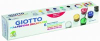 Giotto Poster Paint 18ml 6pk